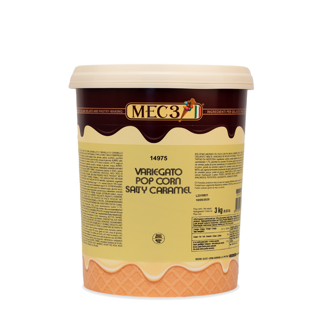 MEC3 Variegato Pop-Corn Caramel Salé 3Kg