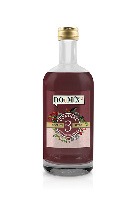DOuMIX? Cordial Cranberry & Thyme 0.5 Litre